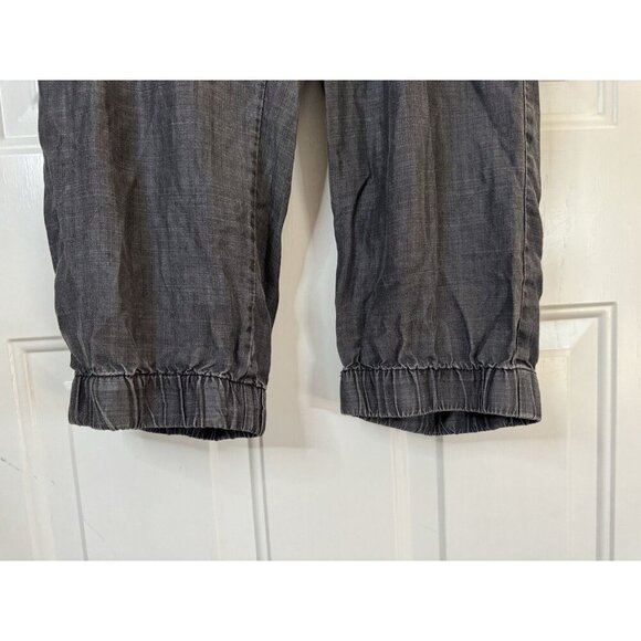 Womens Gray Cargo Jogger Pants Draw String Pull On Soft Casual XL 34x23 - Picture 6 of 10